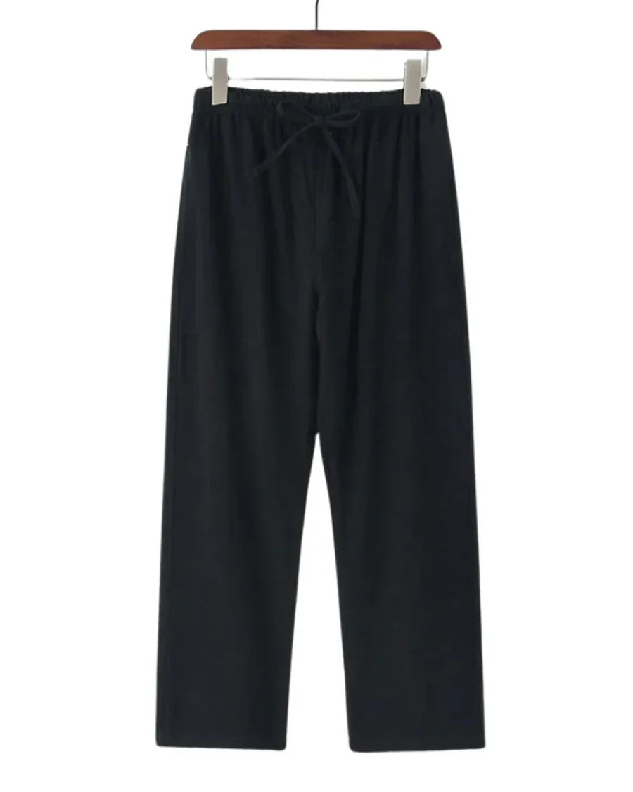 The Hudson Men's Relaxed Fit Linen Drawstring Pants