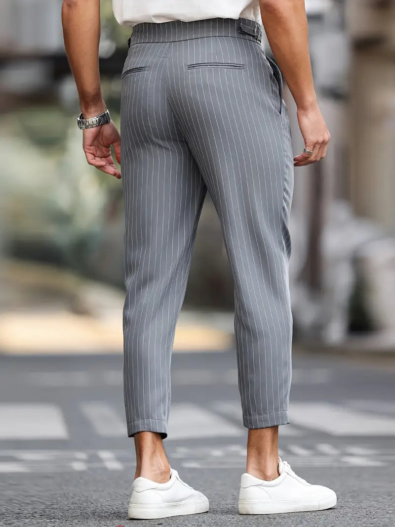 The Montrose Elegant Striped Pants