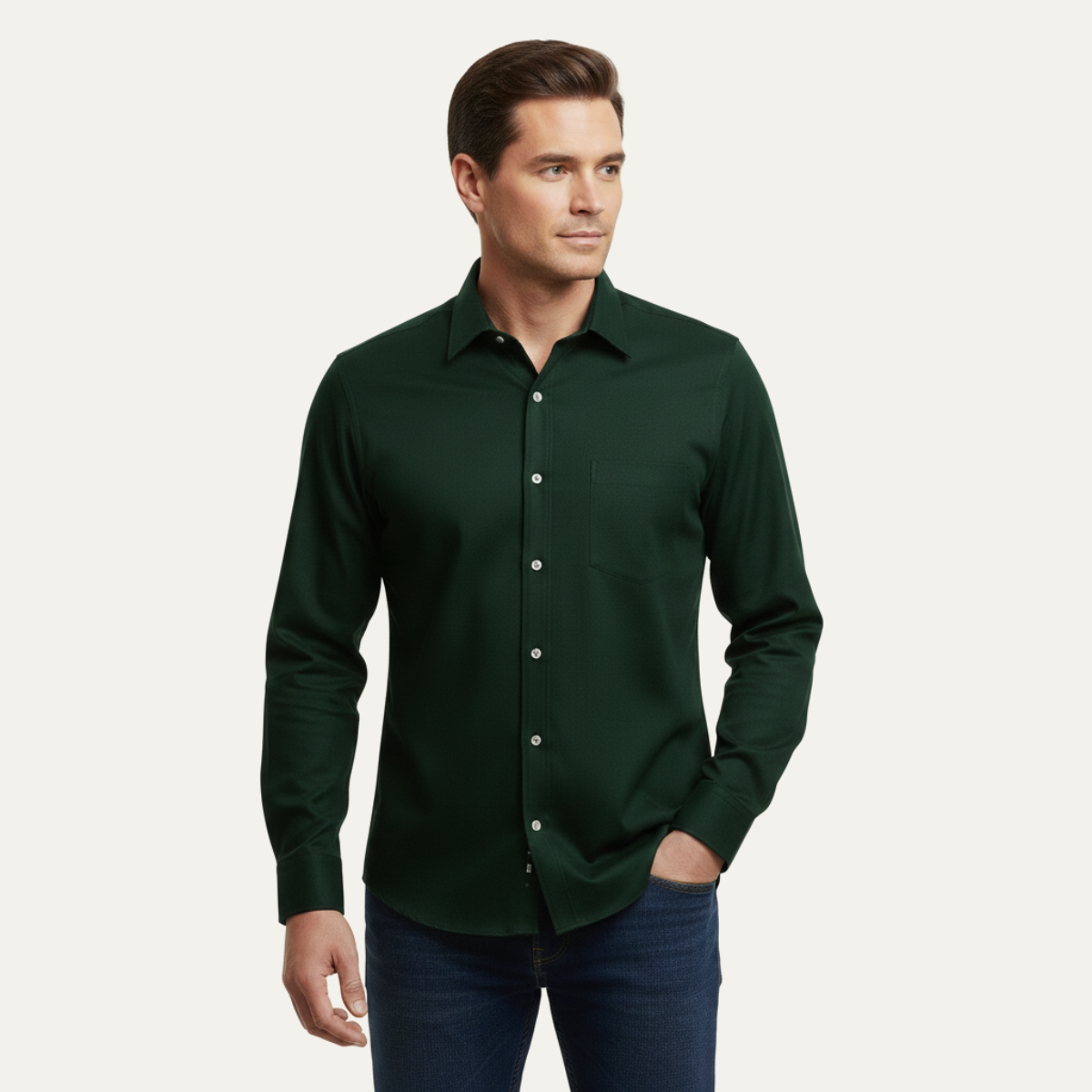The Kensington Cotton Men’s Formal Shirt