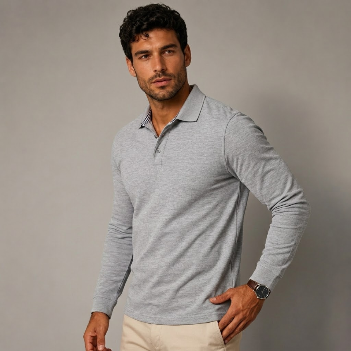 The Amalfi Men’s Quick Dry Trendy Polo Shirt