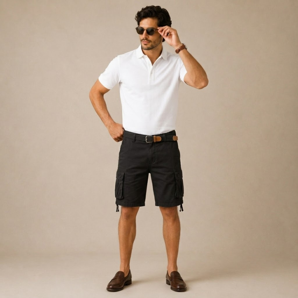 The Hampton Men’s Classic Utility Outdoor Shorts with Pockets
