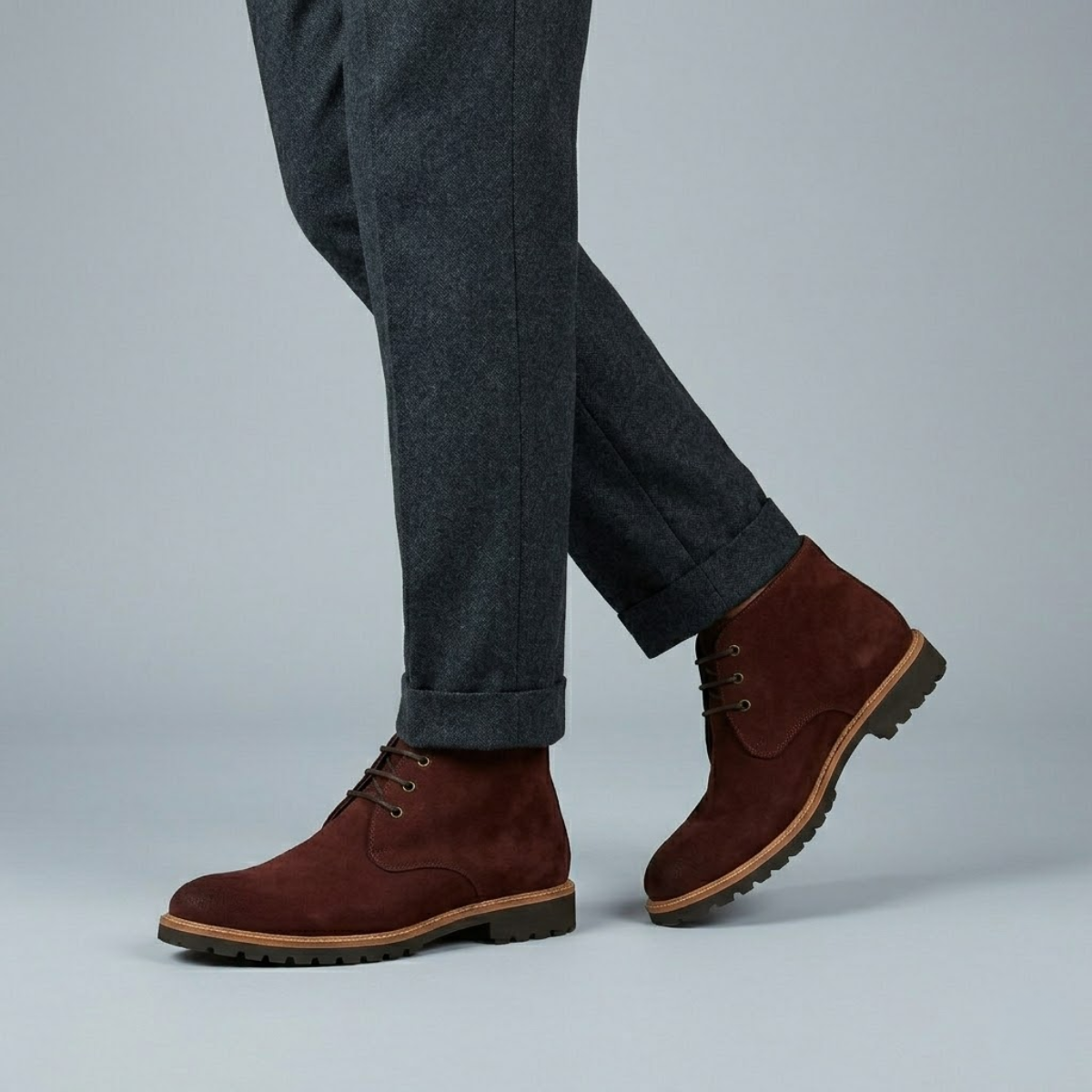 The Argenta Men's Suede Chukka Boots