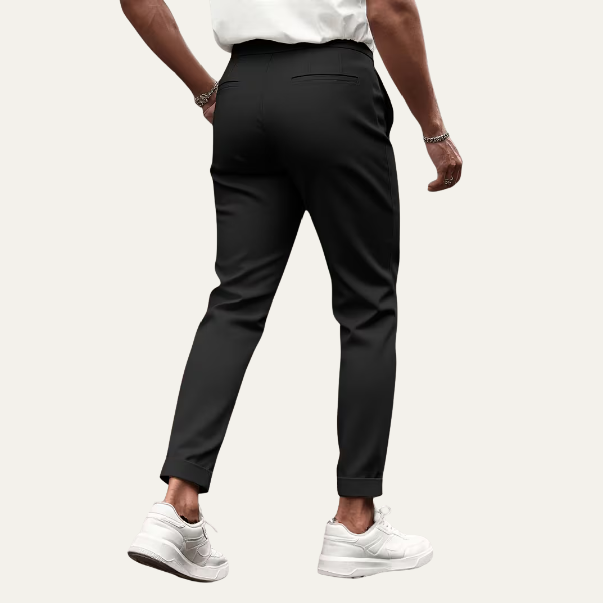 The Clare Valley Men’s Tailored Slim Fit Business Pleated Dress Pants