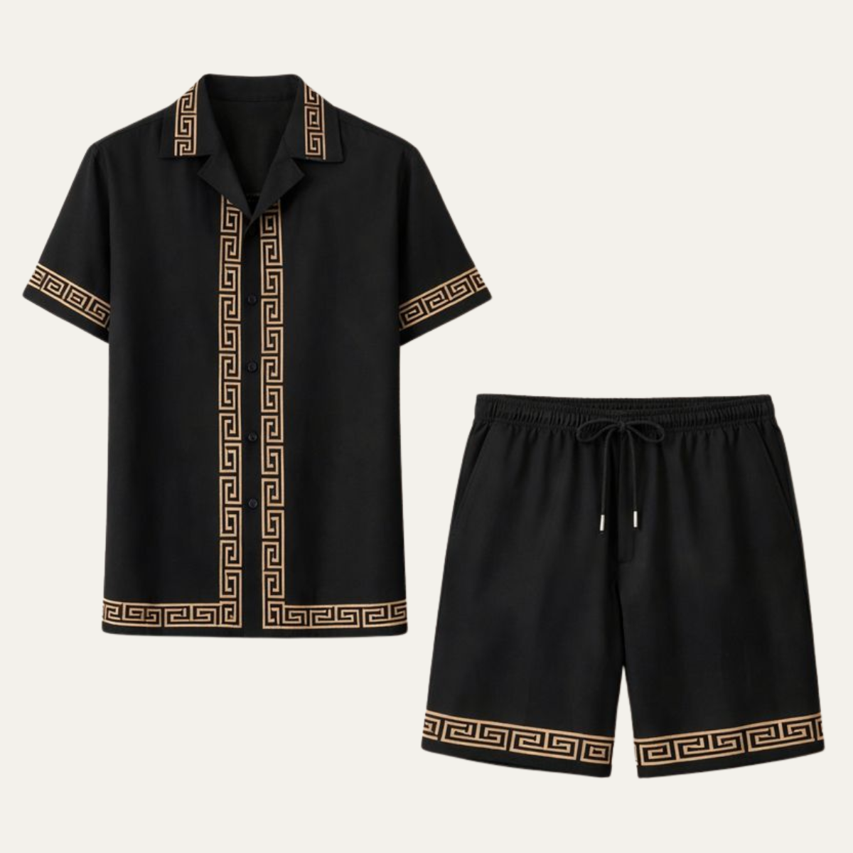 The Meadowford Ridge Men’s Lightweight Print Set – Shirt &amp; Short