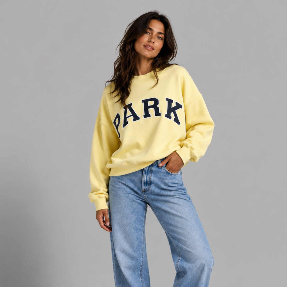 Oversized Varsity Sweatershirt & Hoodie