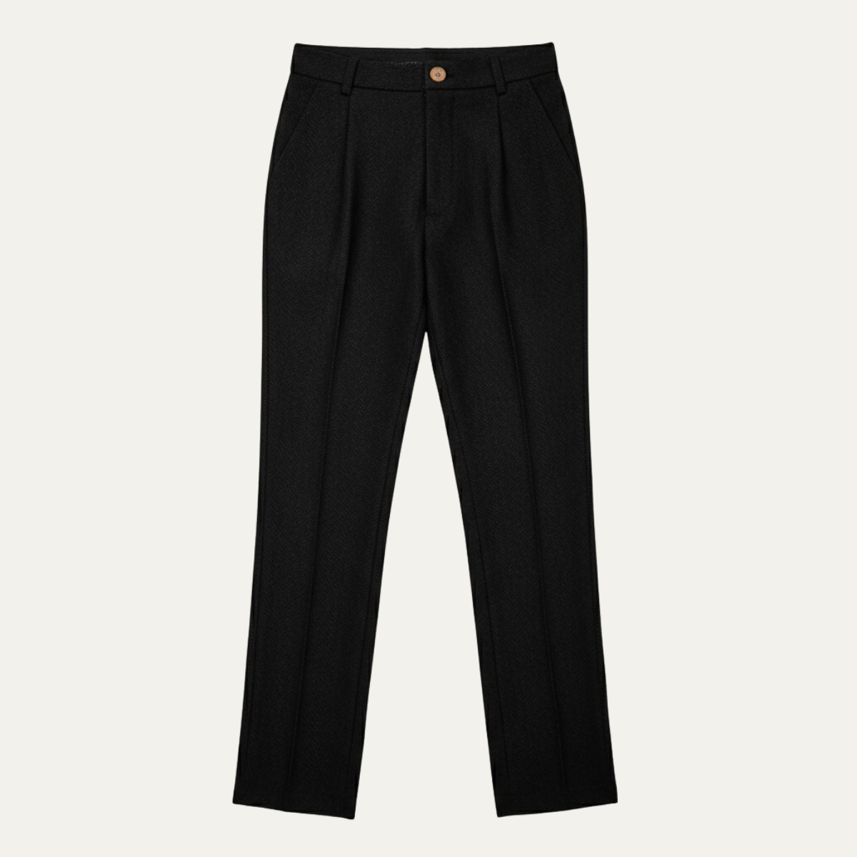 The Hawkington Men’s Vintage Wool Herringbone Straight Leg Pants