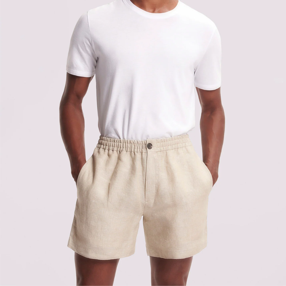 The Linton Tailored Summer Linen Shorts