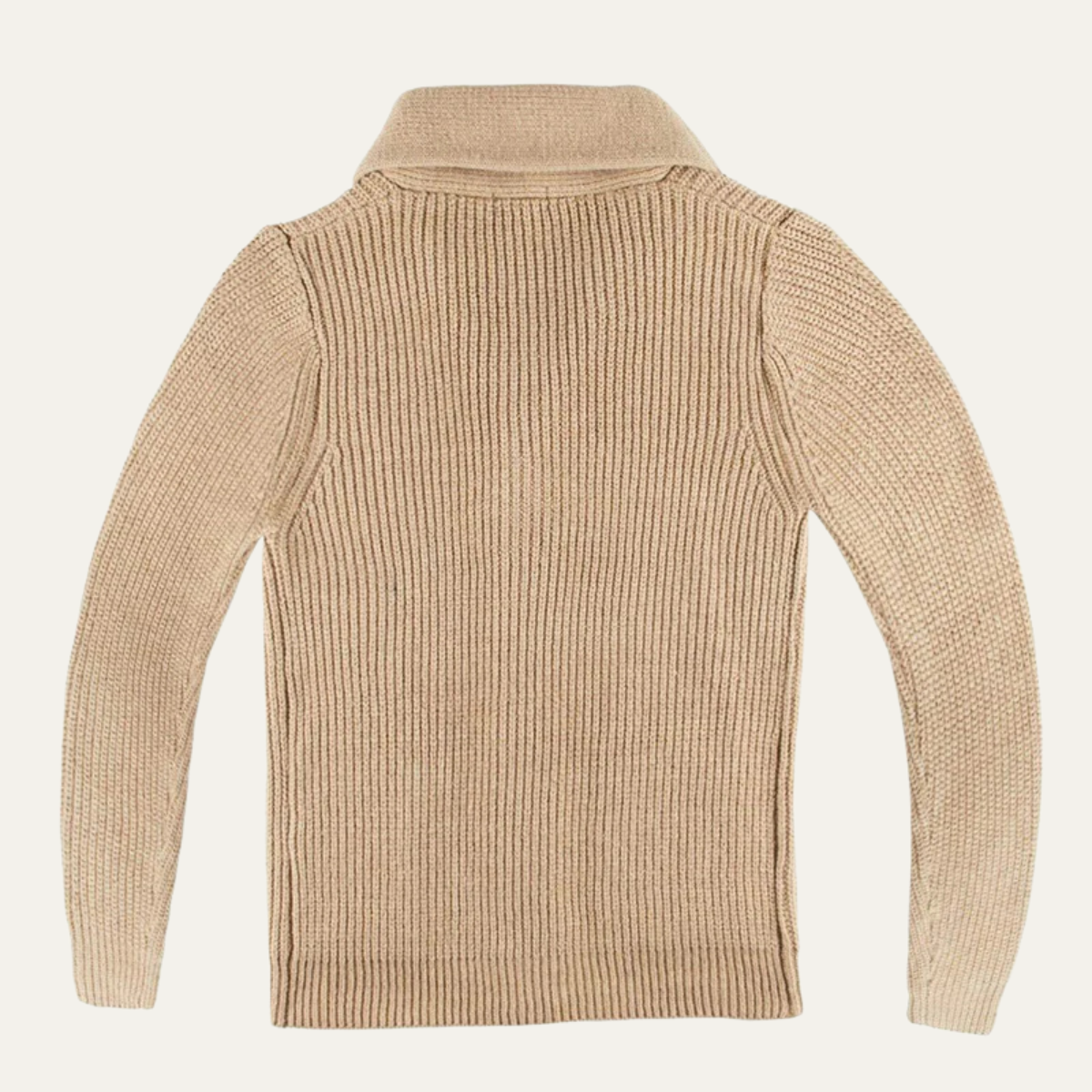 The Bardolino Men's Shawl Collar Knit Button Up Wool Cardigan