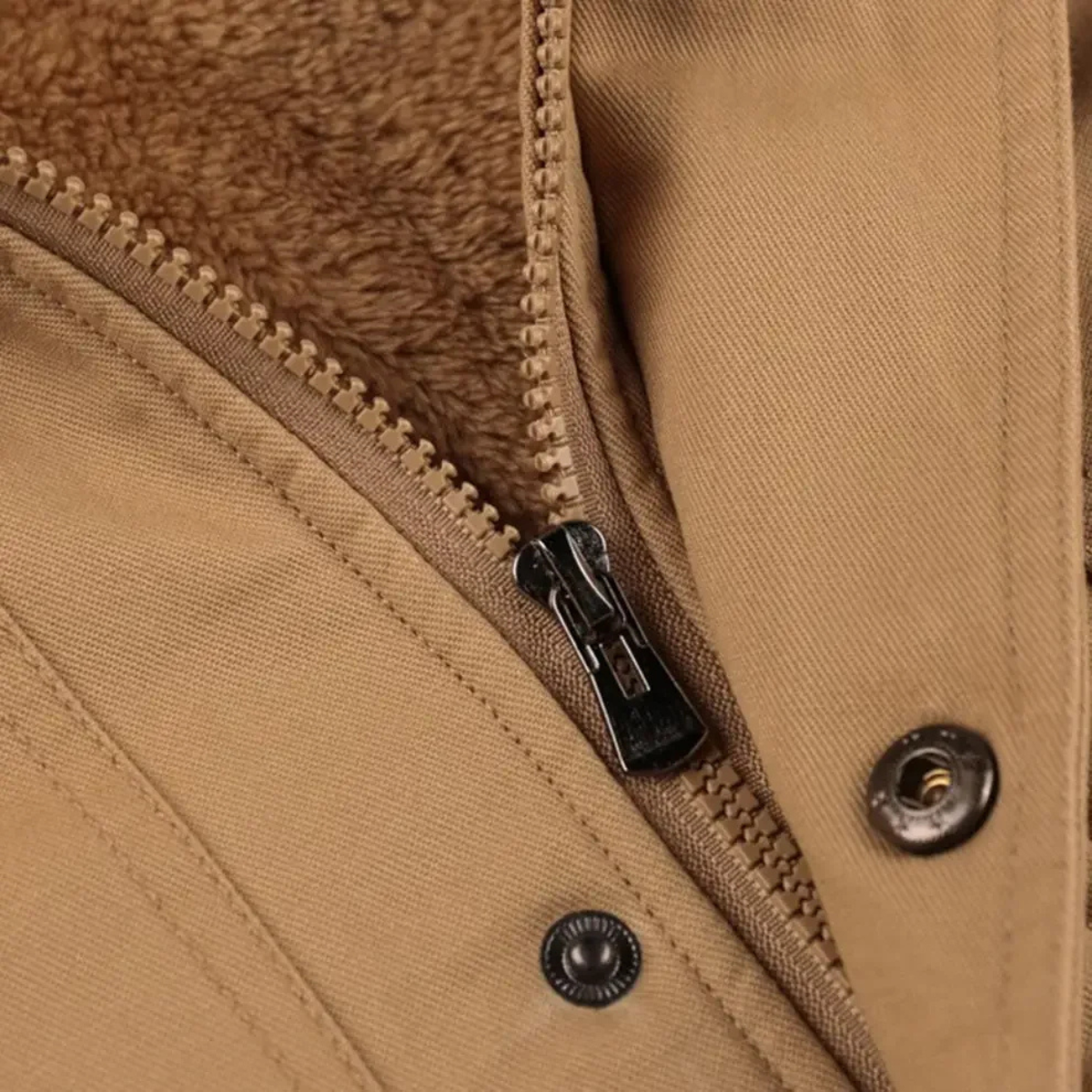 The Windrush Men’s Thick Warm Winter Utility Hooded Jacket