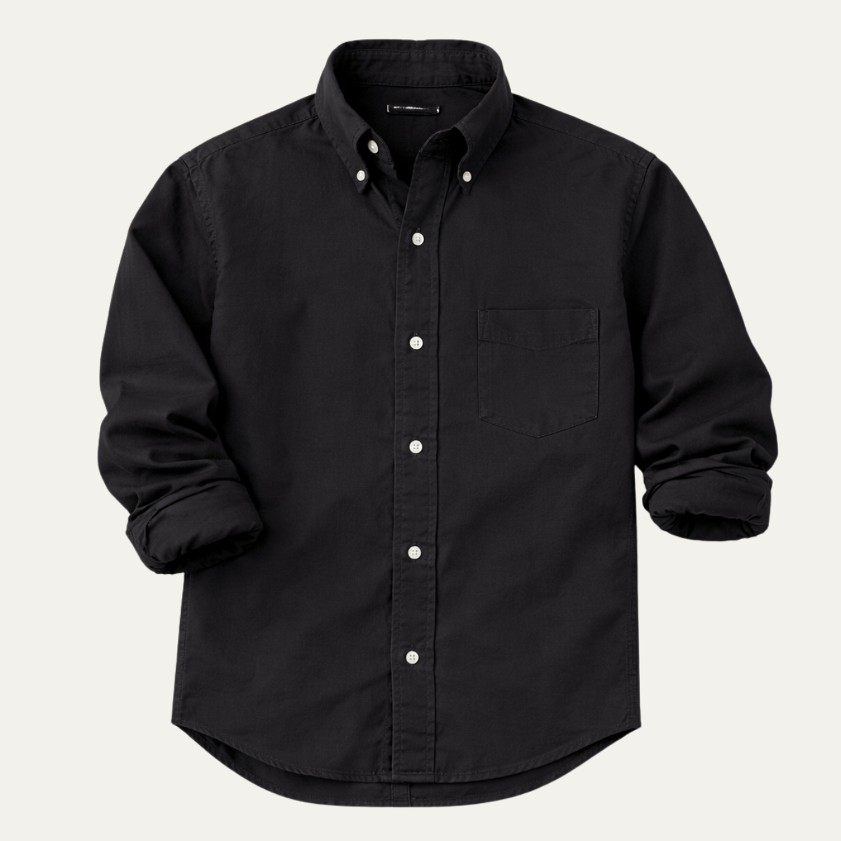 The Asti Men’s Solid Colour Button Down Business Shirt