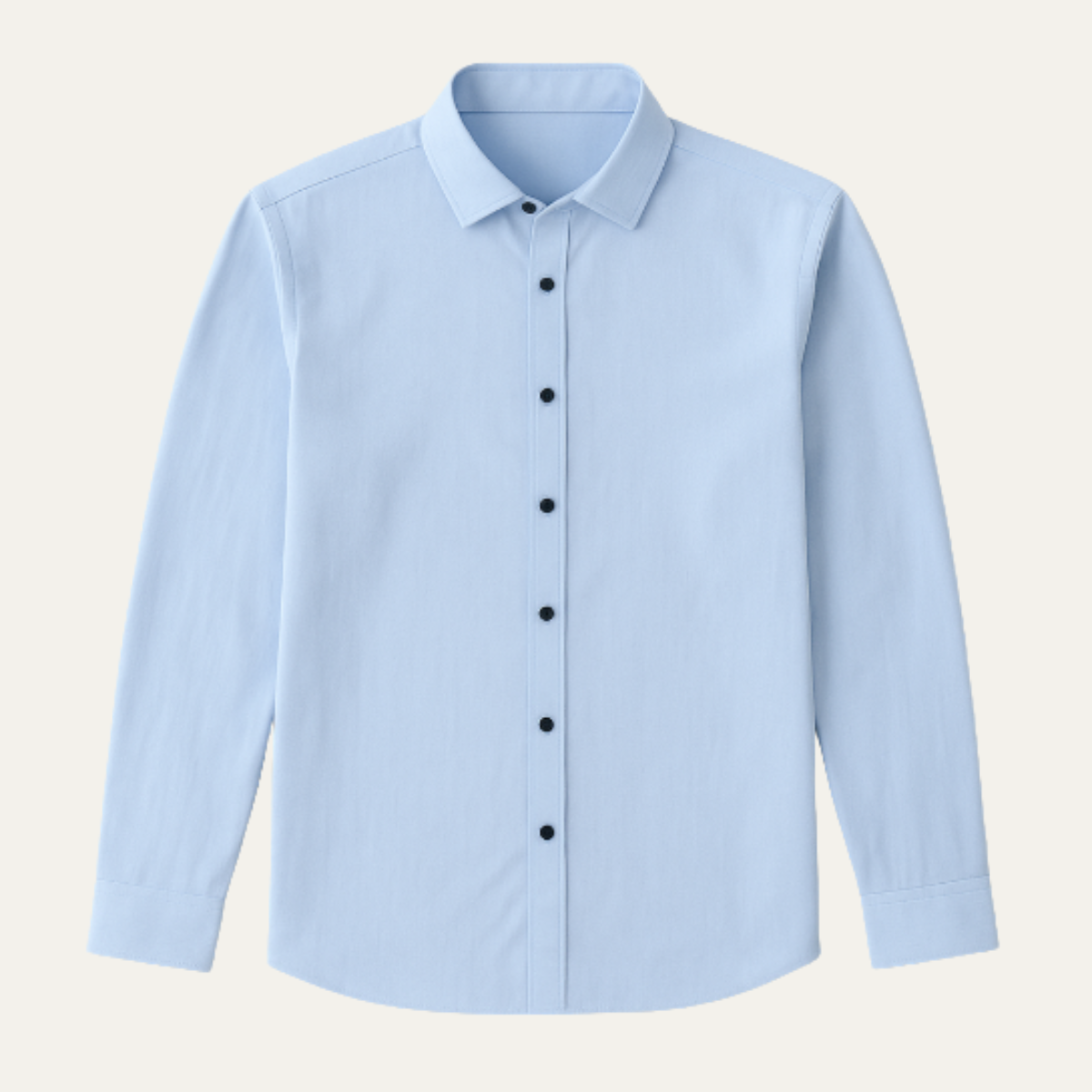 The Ashford Linen Shirt – Tailored Shirt with Contrast Buttons for Men