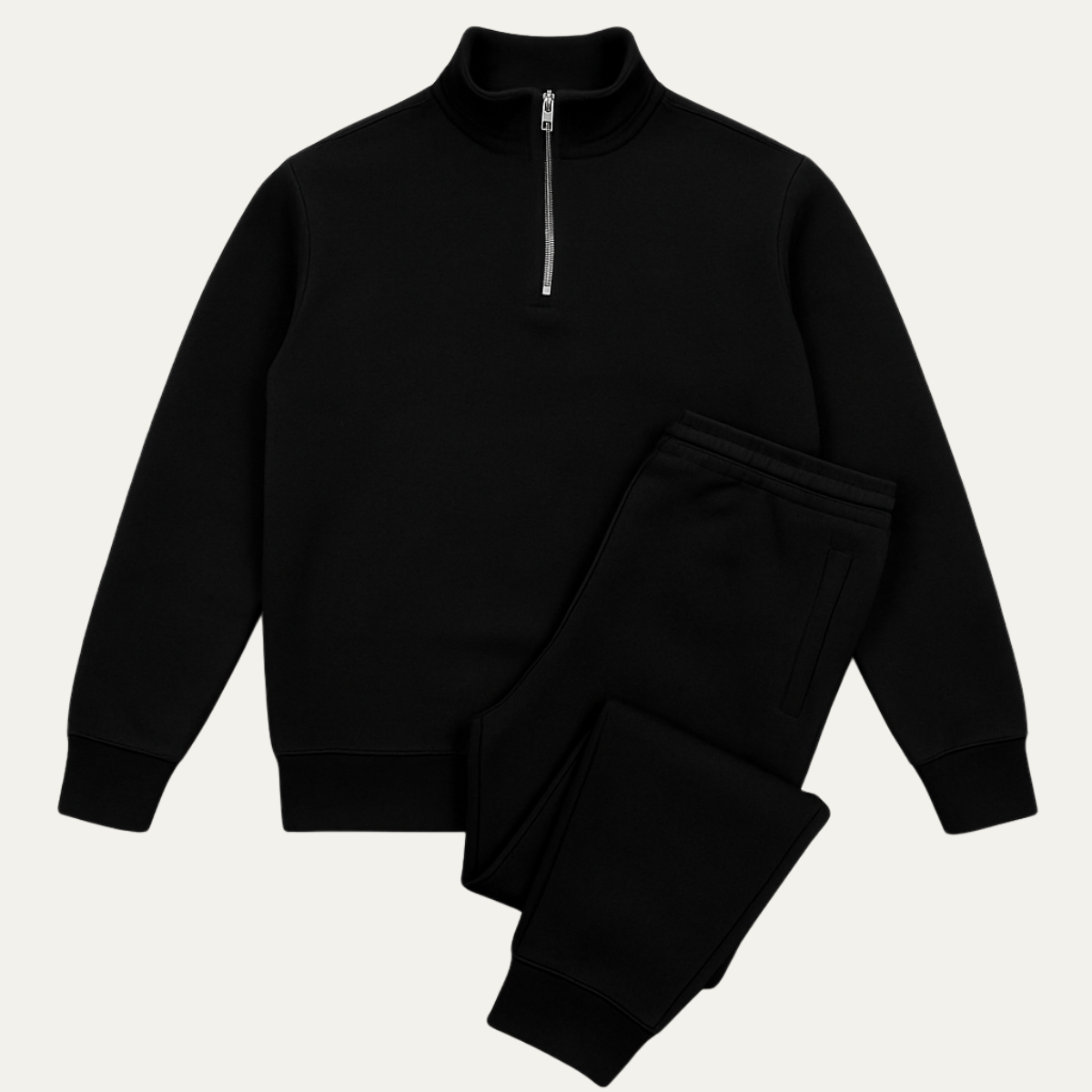 The Porto Men’s Loungewear Cotton Co Ord Set – Designer Hoodie & Joggers
