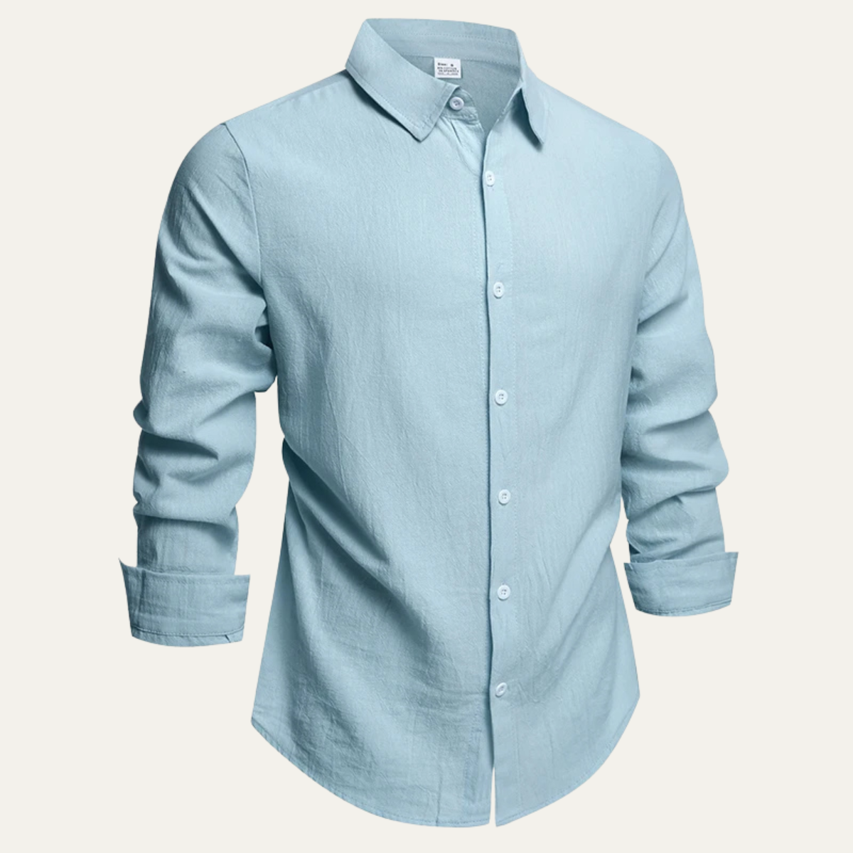 The Oristano Men’s 100% Linen Cotton Casual Dress Shirt