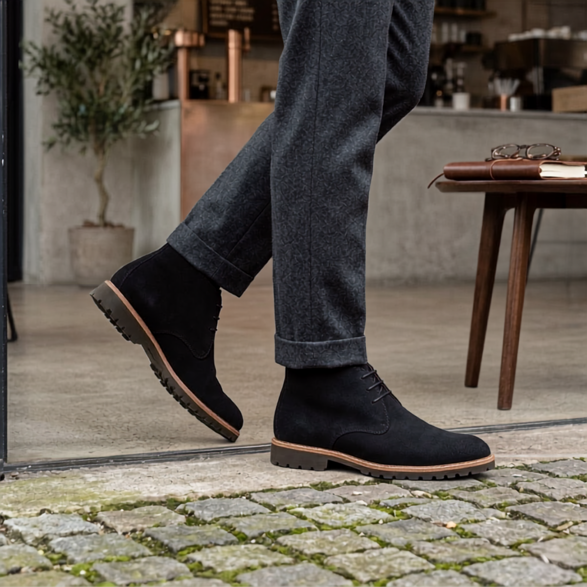 The Argenta Men's Suede Chukka Boots