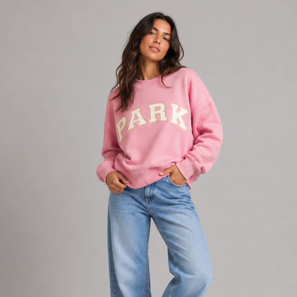 Oversized Varsity Sweatershirt & Hoodie