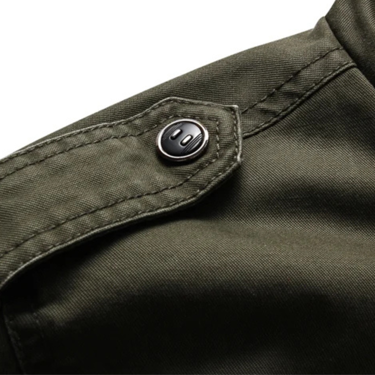 The Siena Men's Casual Army Military Cargo Jacket