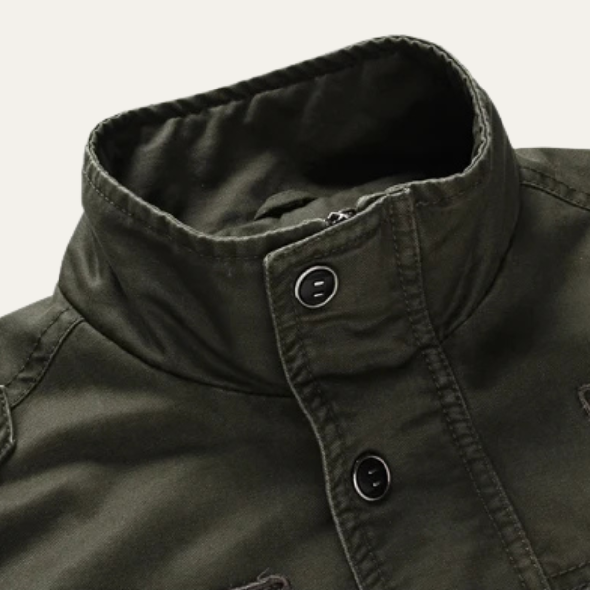 The Siena Men's Casual Army Military Cargo Jacket