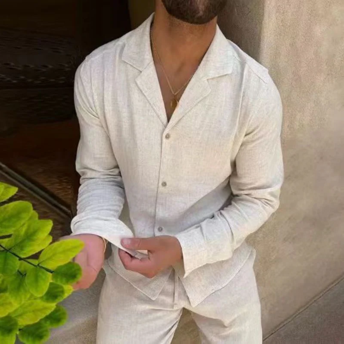 The Cranleigh Linen Breathable Set