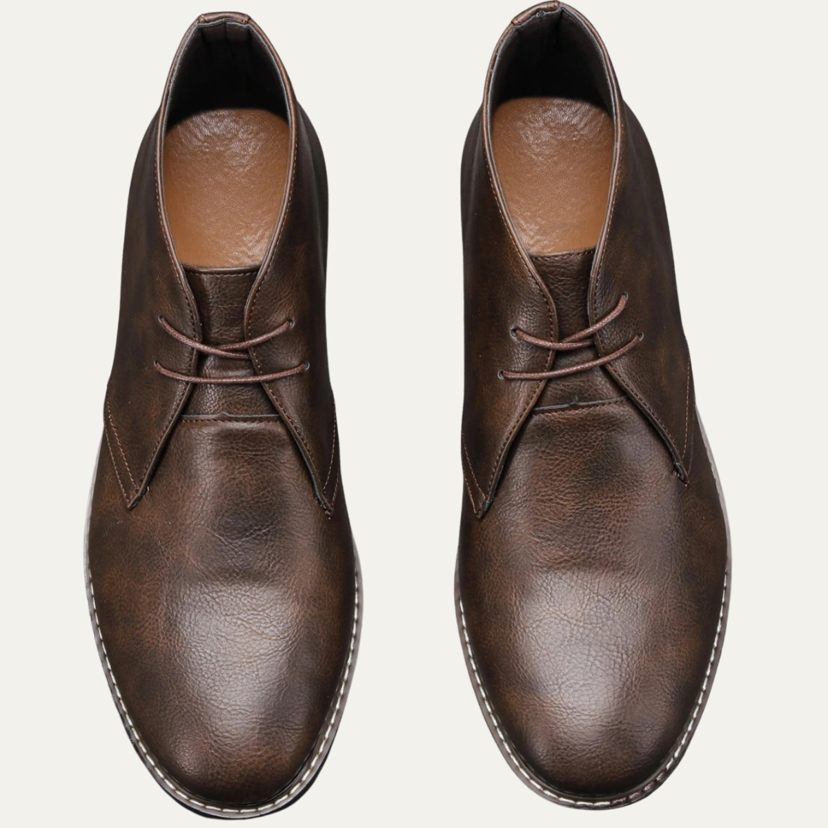 The Wildmere Men’s Vintage Ankle Brown Leather Boots