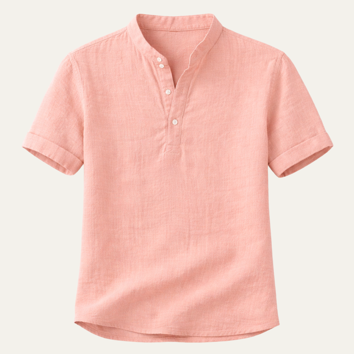 The Glencrest Ridge Men's Soft Linen Summer Casual Button Up Shirt