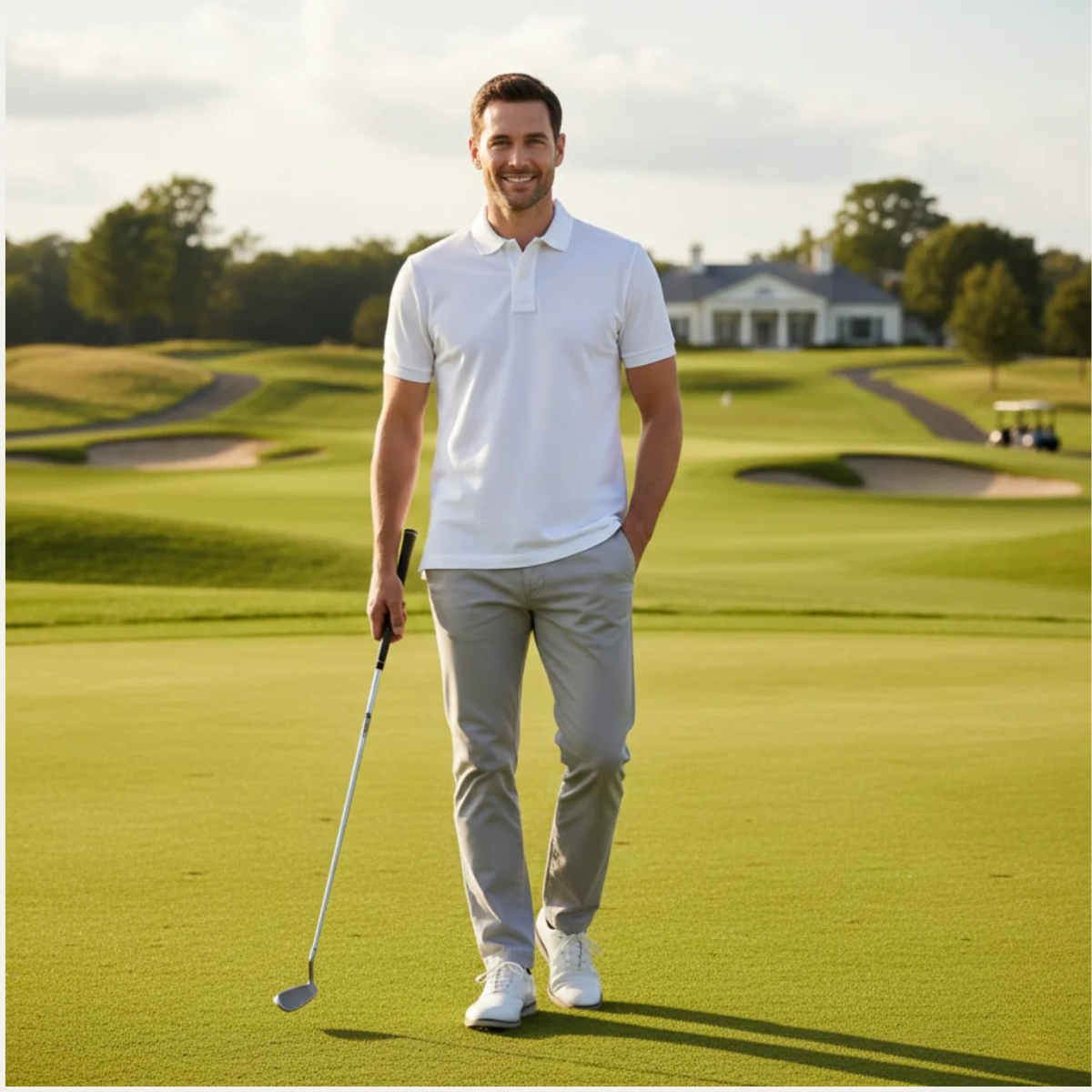 The Clubman Golf Polo Shirt for Men - Limited Edition