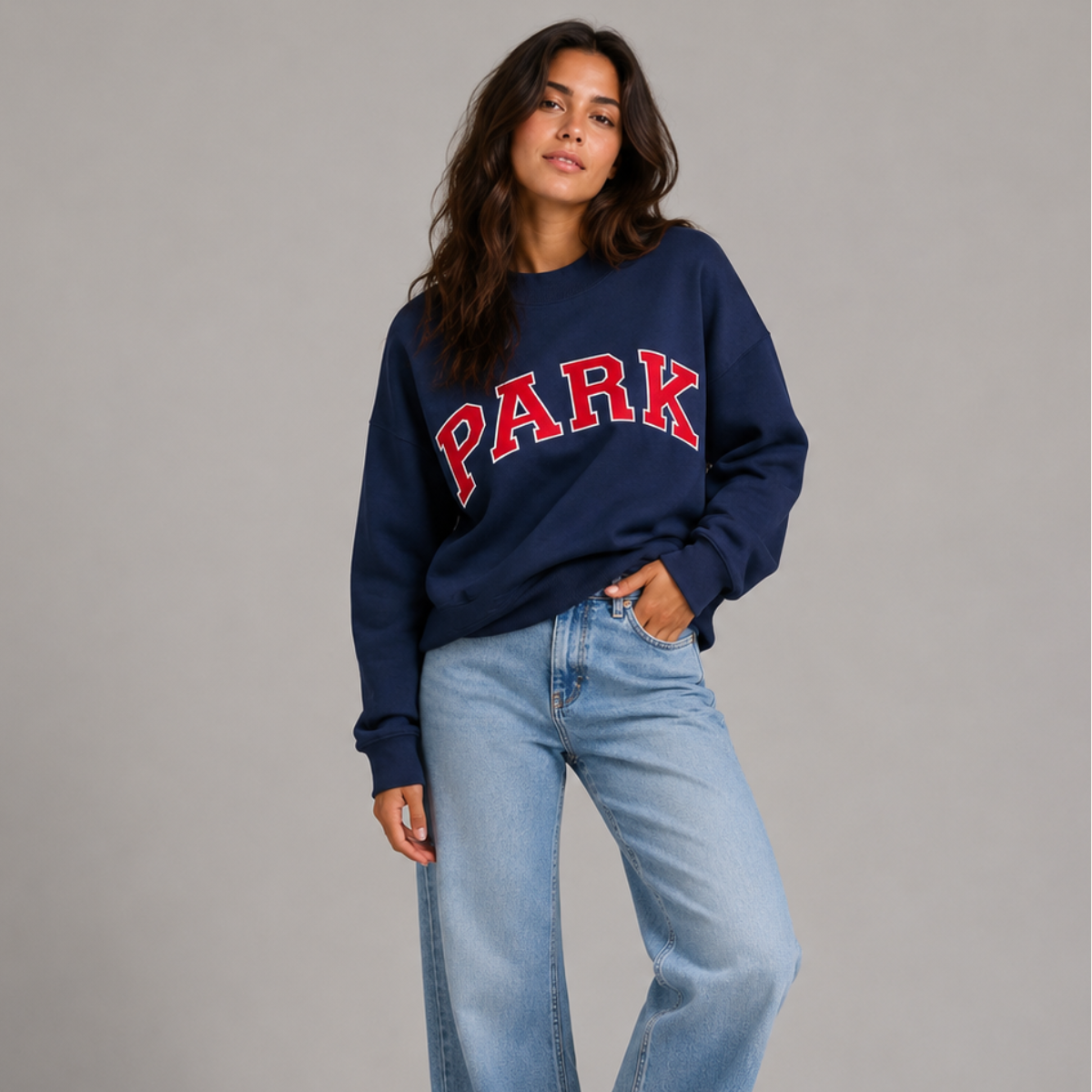 Oversized Varsity Sweatershirt & Hoodie