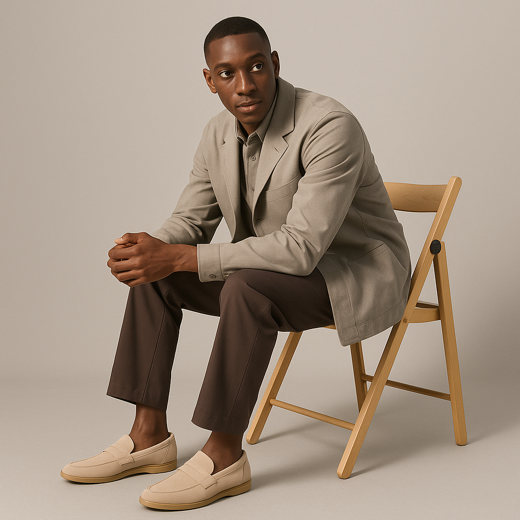 Men’s Comfortable Suede Slip On Loafers