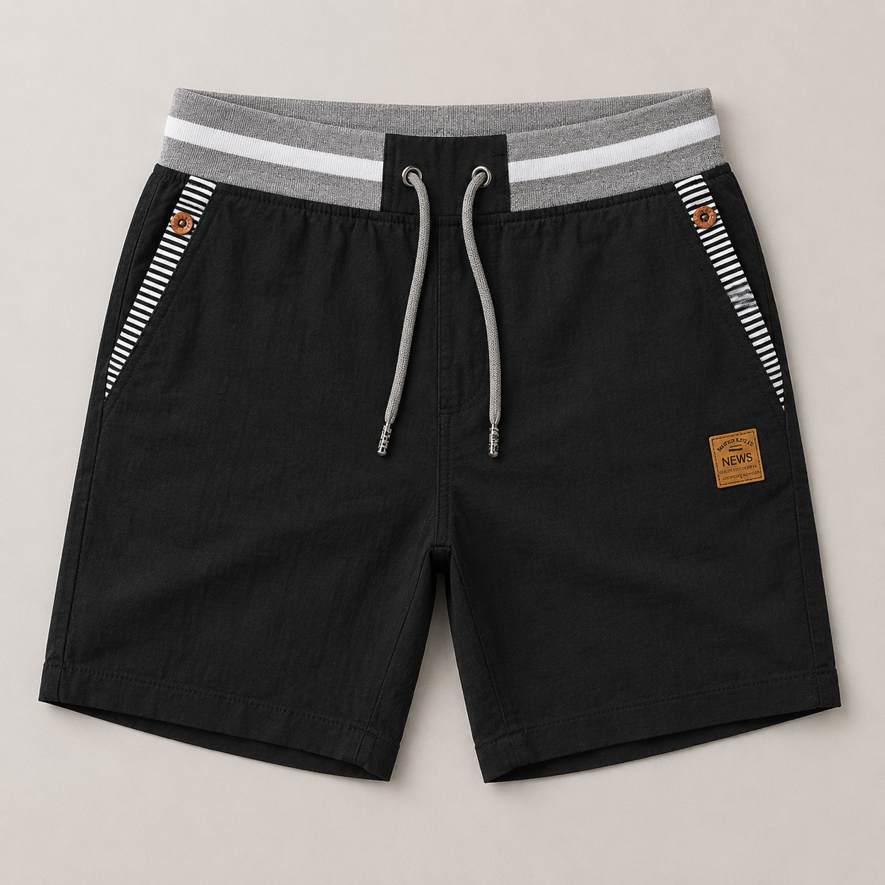 The Sacramento Men's Drawstring Linen Summer Shorts