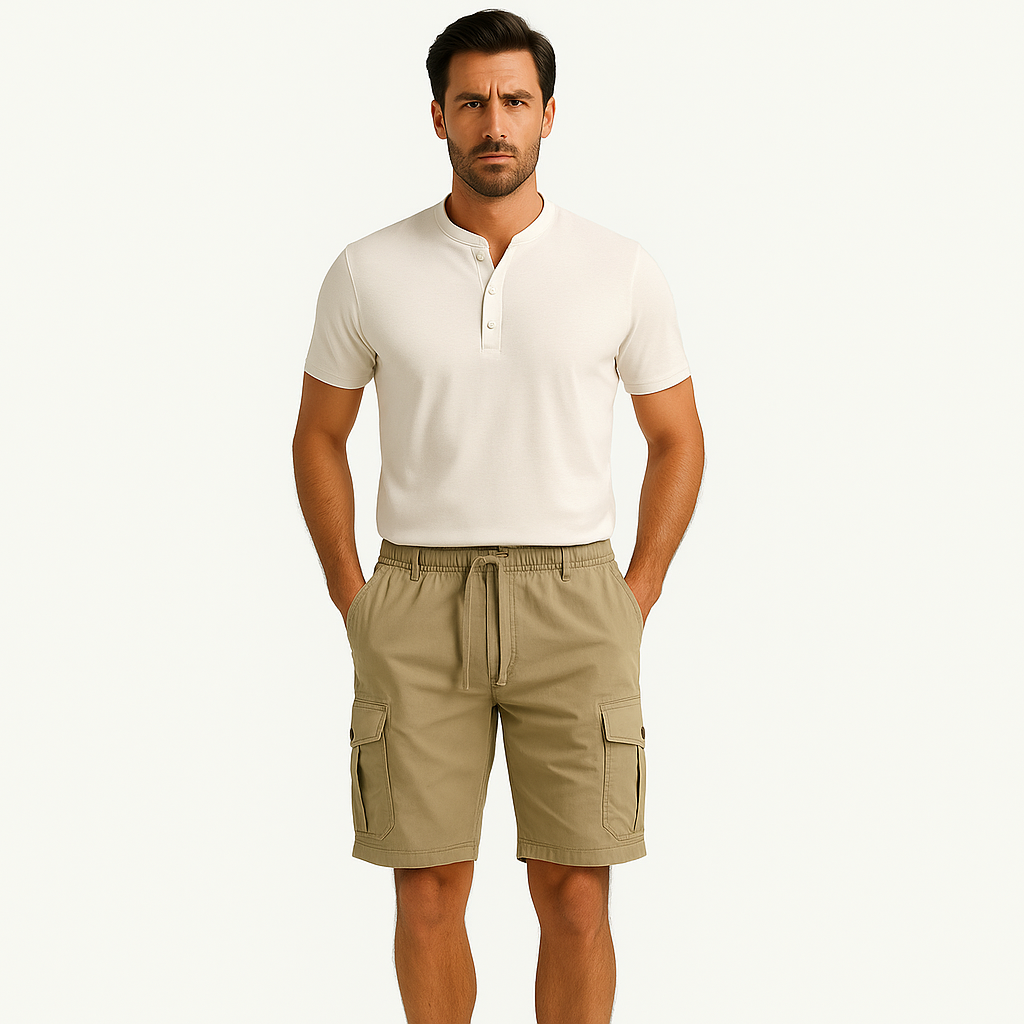 The Fieldstone Cotton Cargo – Classic Shorts for Men