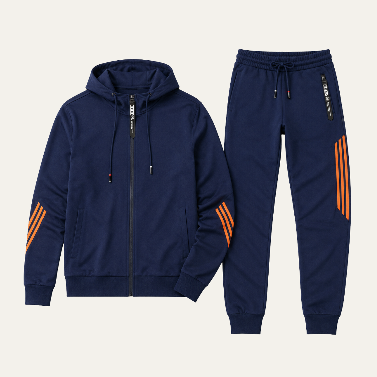 The Livermore Men's Zip Up Hoodie &amp; Jogger Tracksuit Set