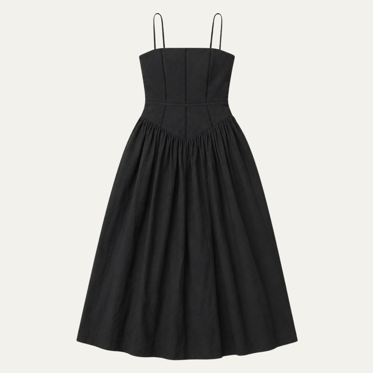 Pleated Strapless Elegant Dress