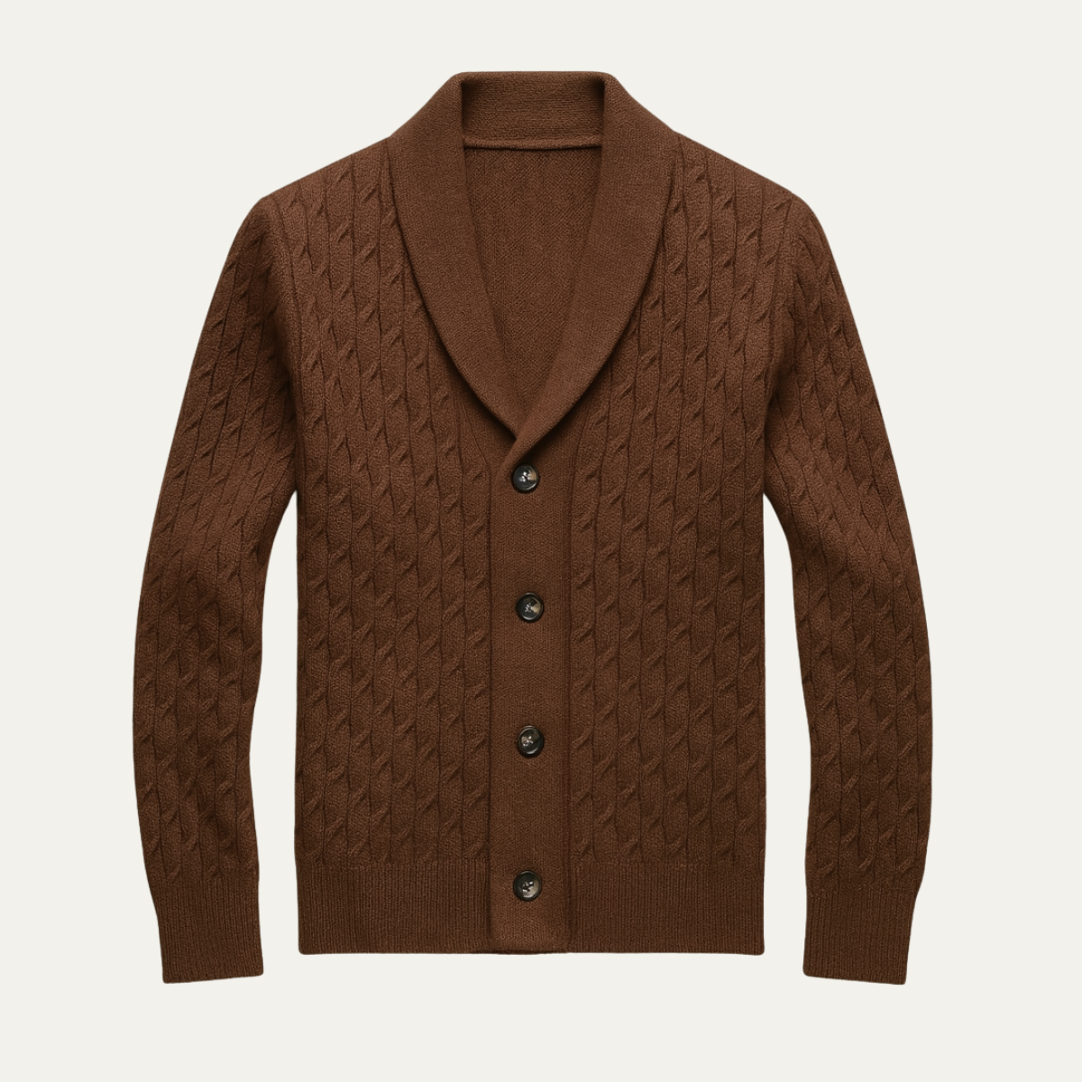 The Catanzaro Men's Trendy Knitted V Neck Cardigan