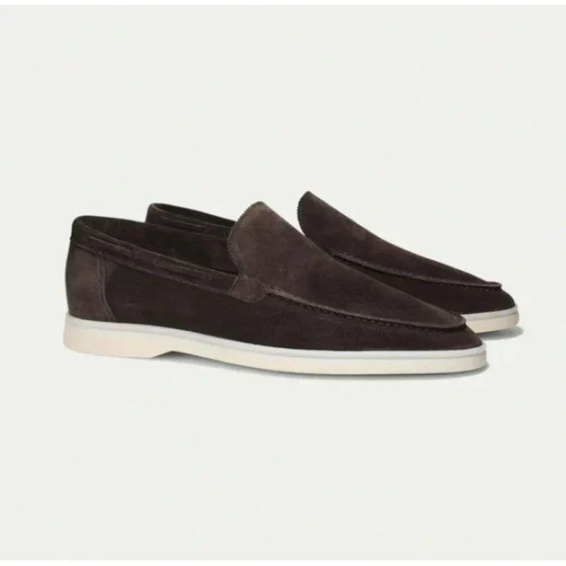 The Milan Men's Premium Suede Slip On Loafers