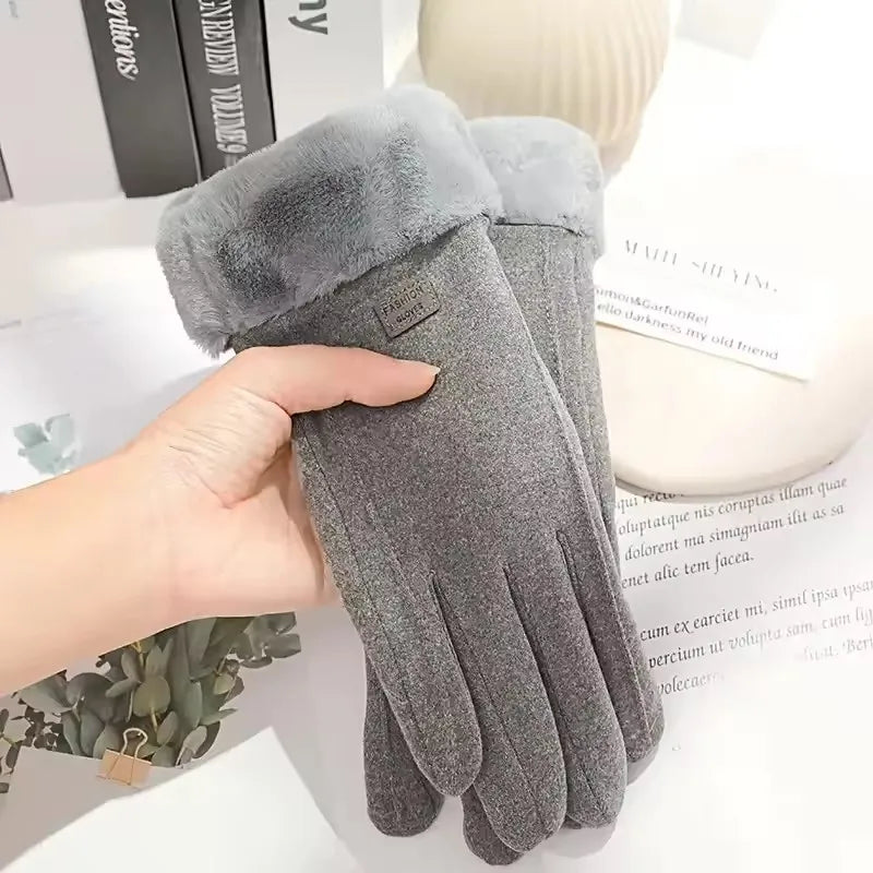 Women's Windproof Touchscreen Gloves