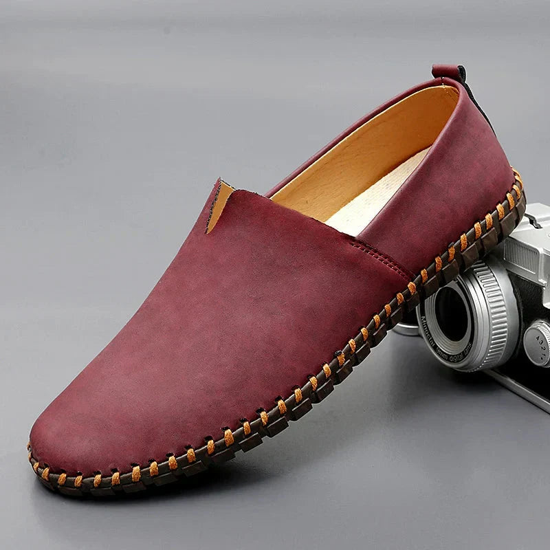 The Lerici Men's Handcrafted Leather Slip On Loafers