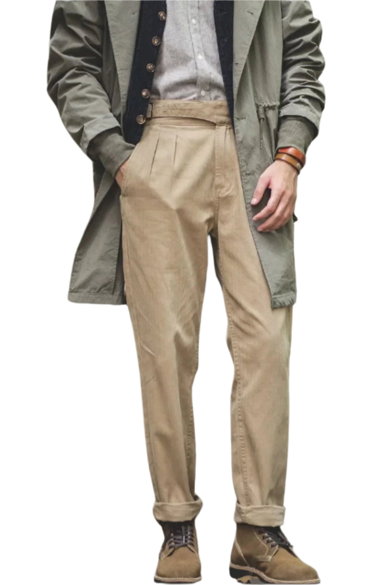 The Torino Vintage Cotton Pantalon for Men