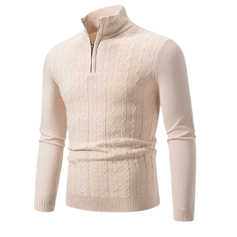 The Courchevel Quarter Zip Sweater for Men