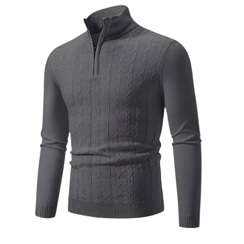 The Courchevel Quarter Zip Sweater for Men