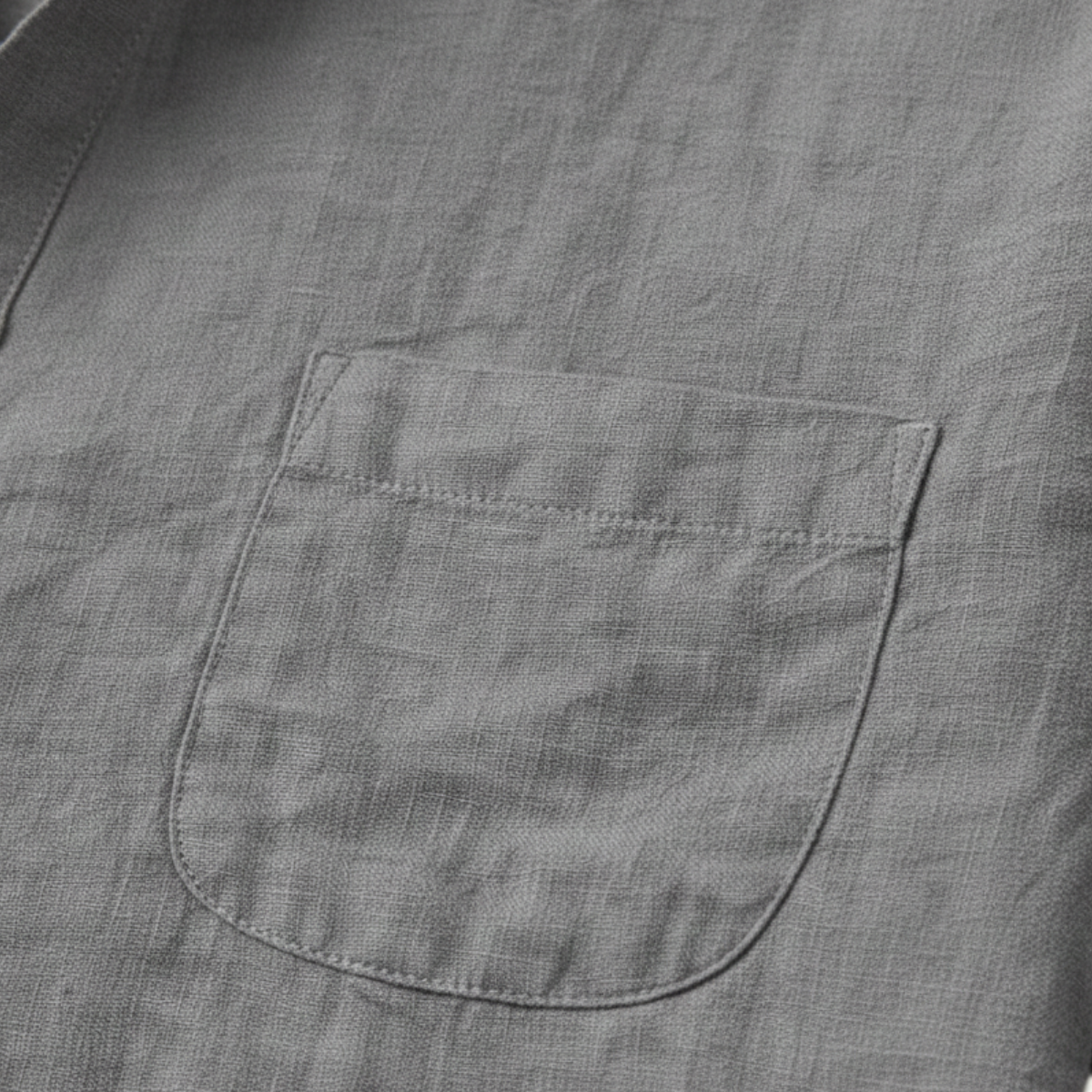 The Glasgow Men’s Casual Cotton Linen Henley Shirt