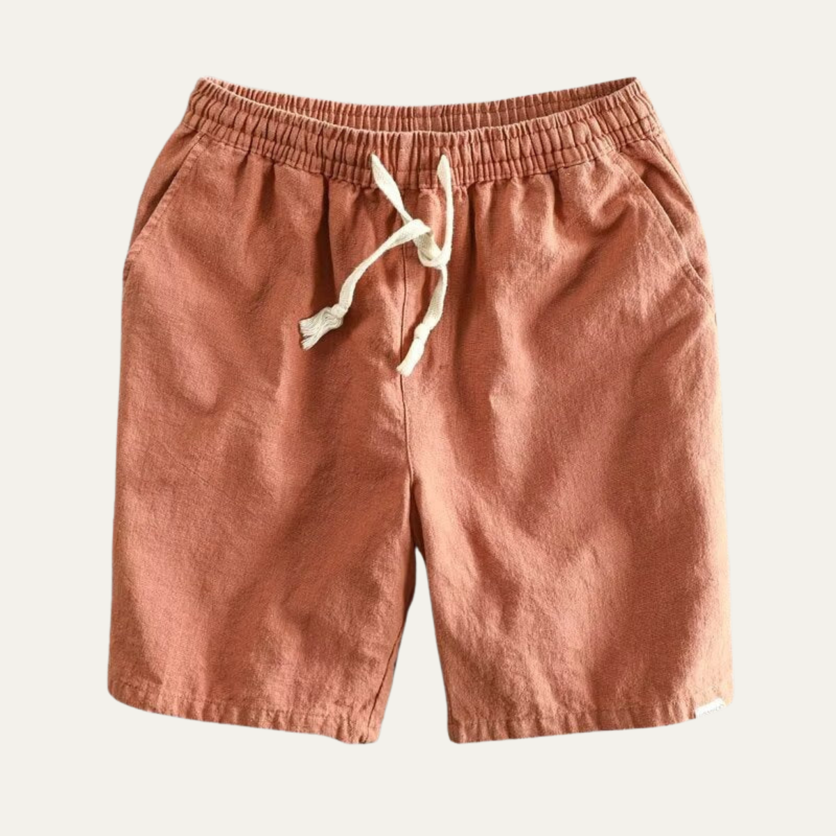 The Treviso Men's Lightweight Linen Drawstring Shorts