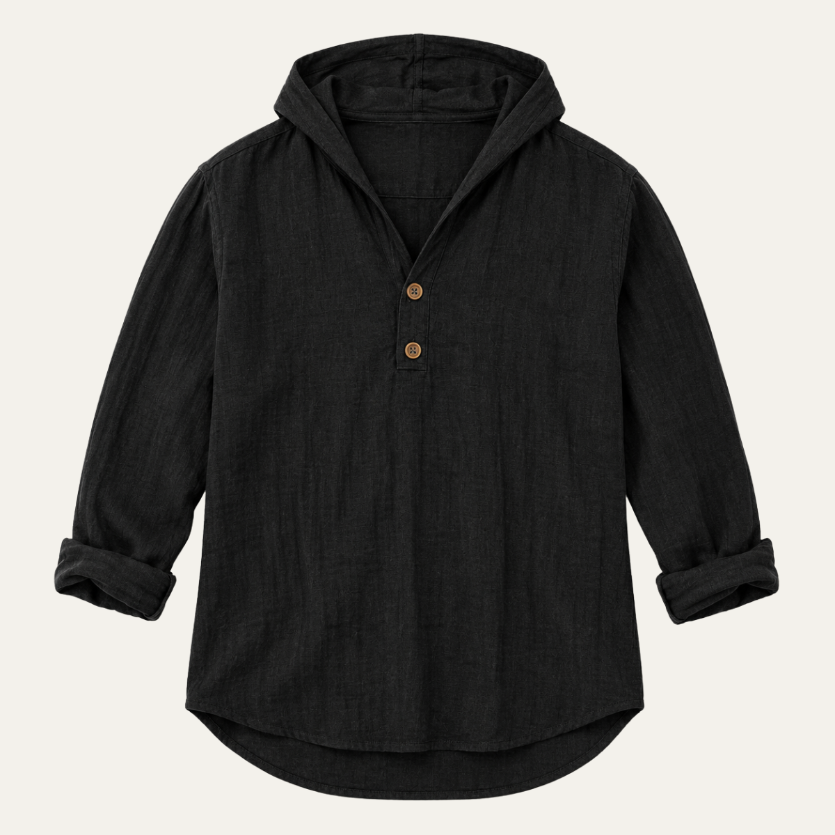 The Trieste Men's Relaxed Fit Linen V Neck Shirt
