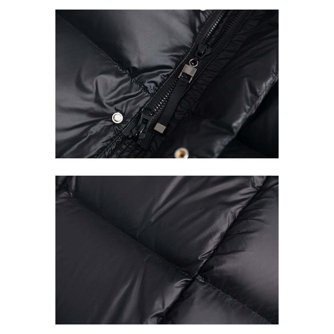 Women's Lightweight Waterproof Puffer Jacket with Down Insulation for Winter