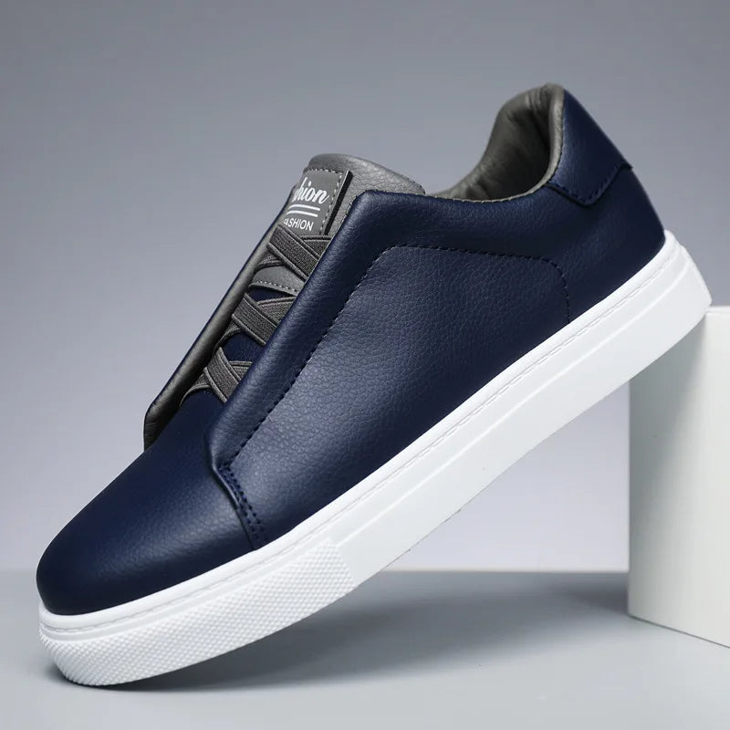 The Ashford Premium Leather Slip On Sneakers for Men