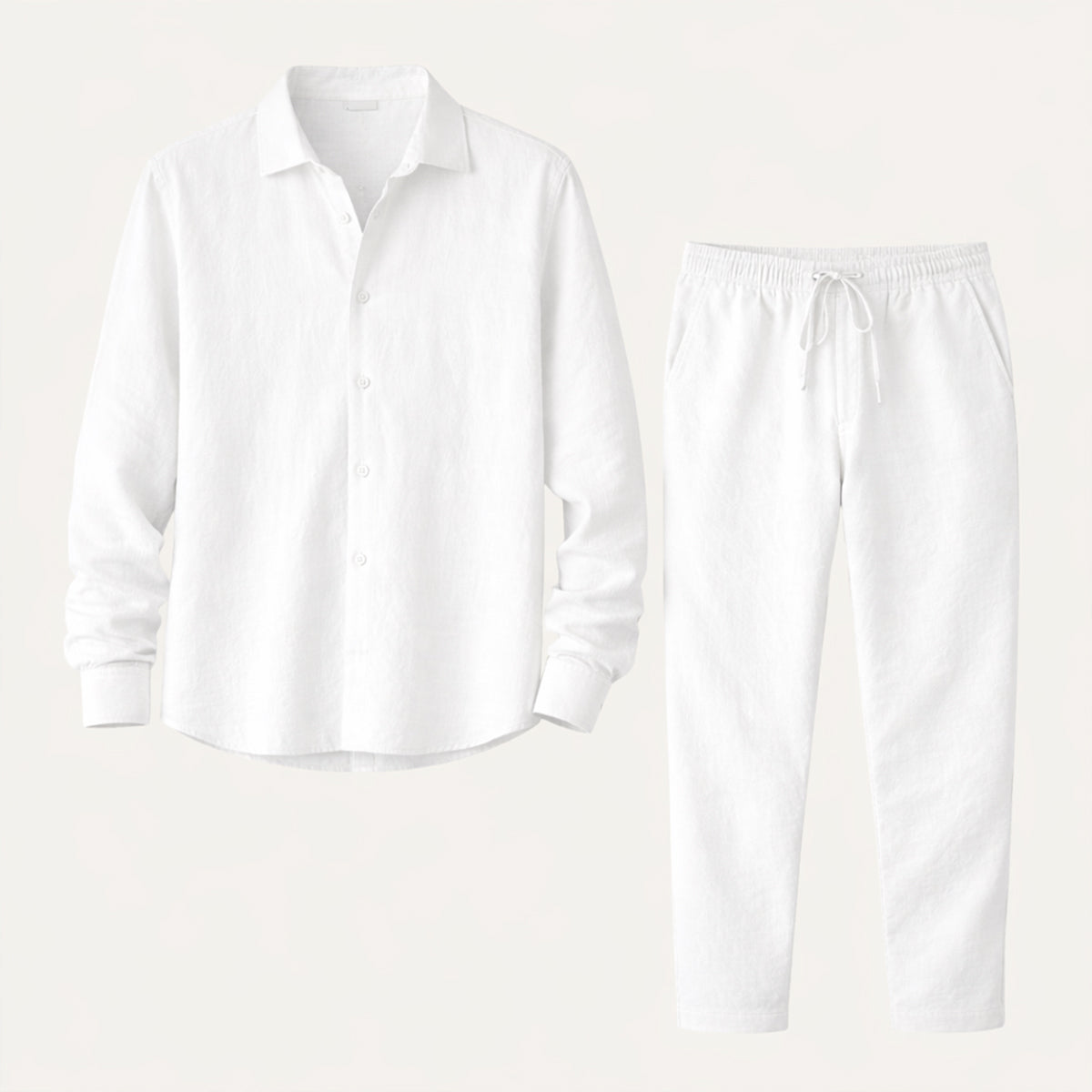 The Glenwood Hill Men’s Linen Summer Set – Shirt and Pants