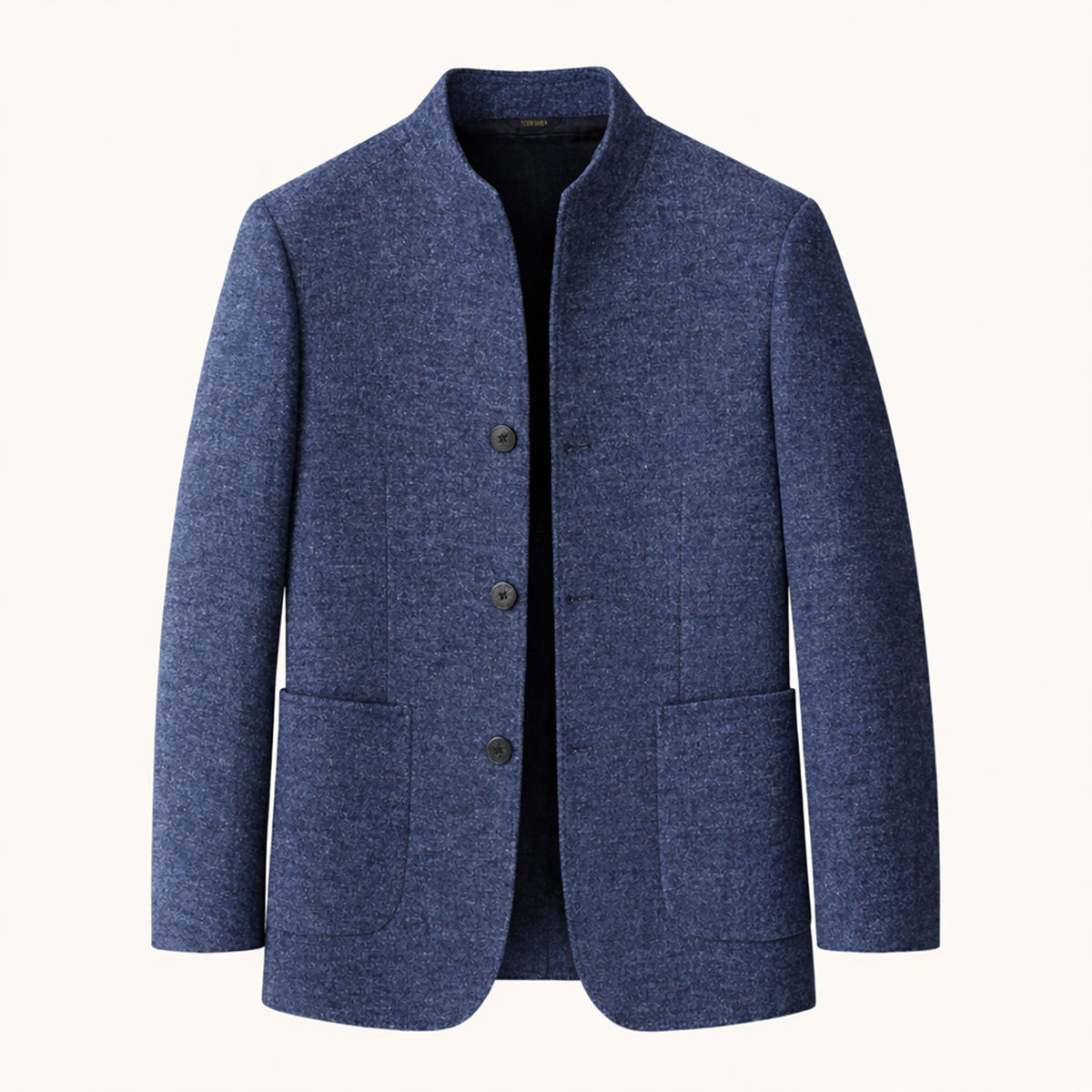 The Alghero Men’s Warm Fleece Stand Collar - Wedding Guest - Blazer