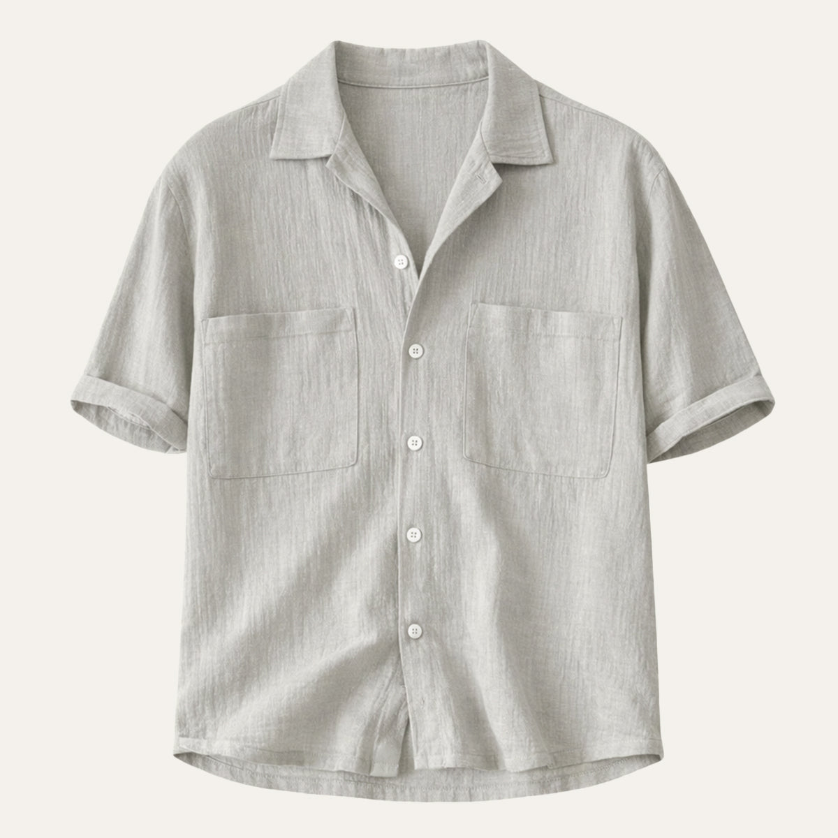 The Mayfair Men’s Relaxed Fit Textured Linen Blend Shirt