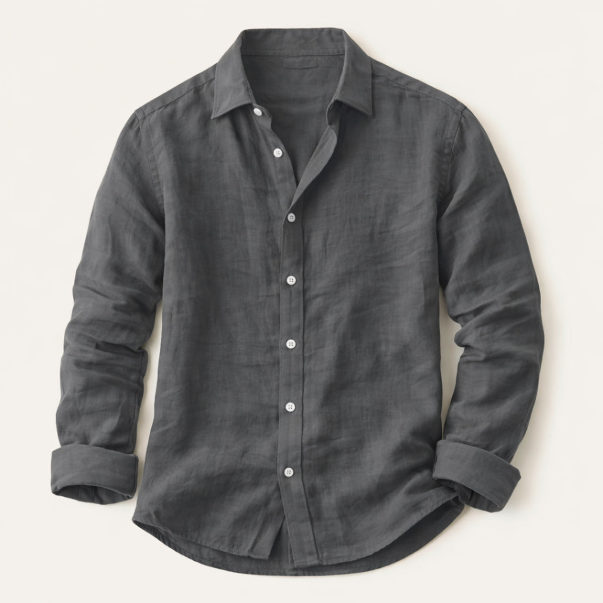 The Carlisle Men’s Breathable Relaxed Fit Cotton Linen Shirt