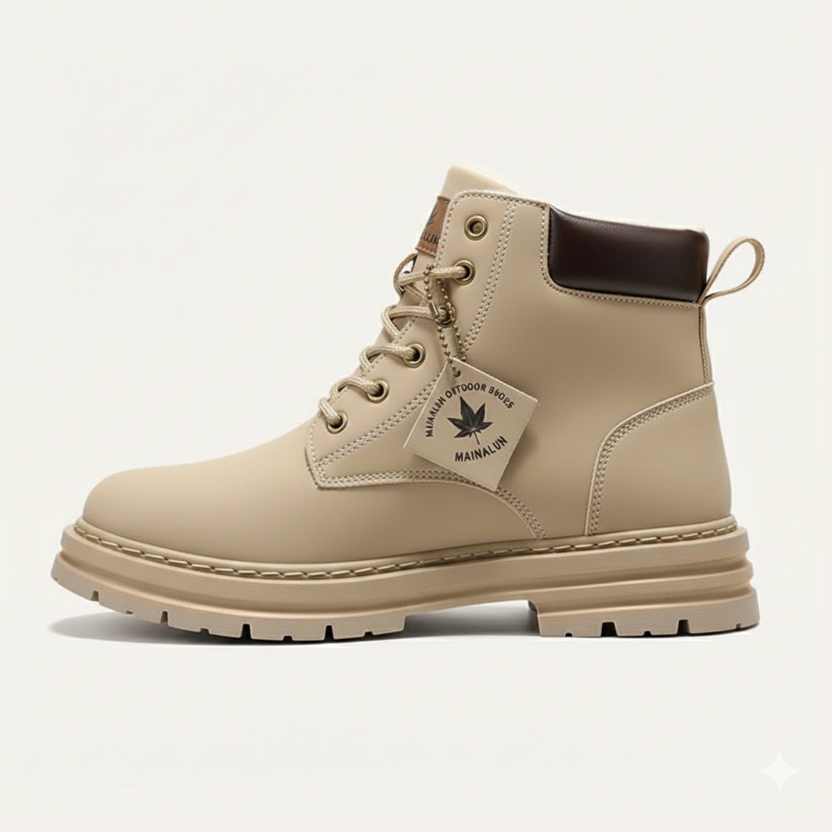 The Silverlake Men’s Cozy Fur Lined Insulated Snow Boots