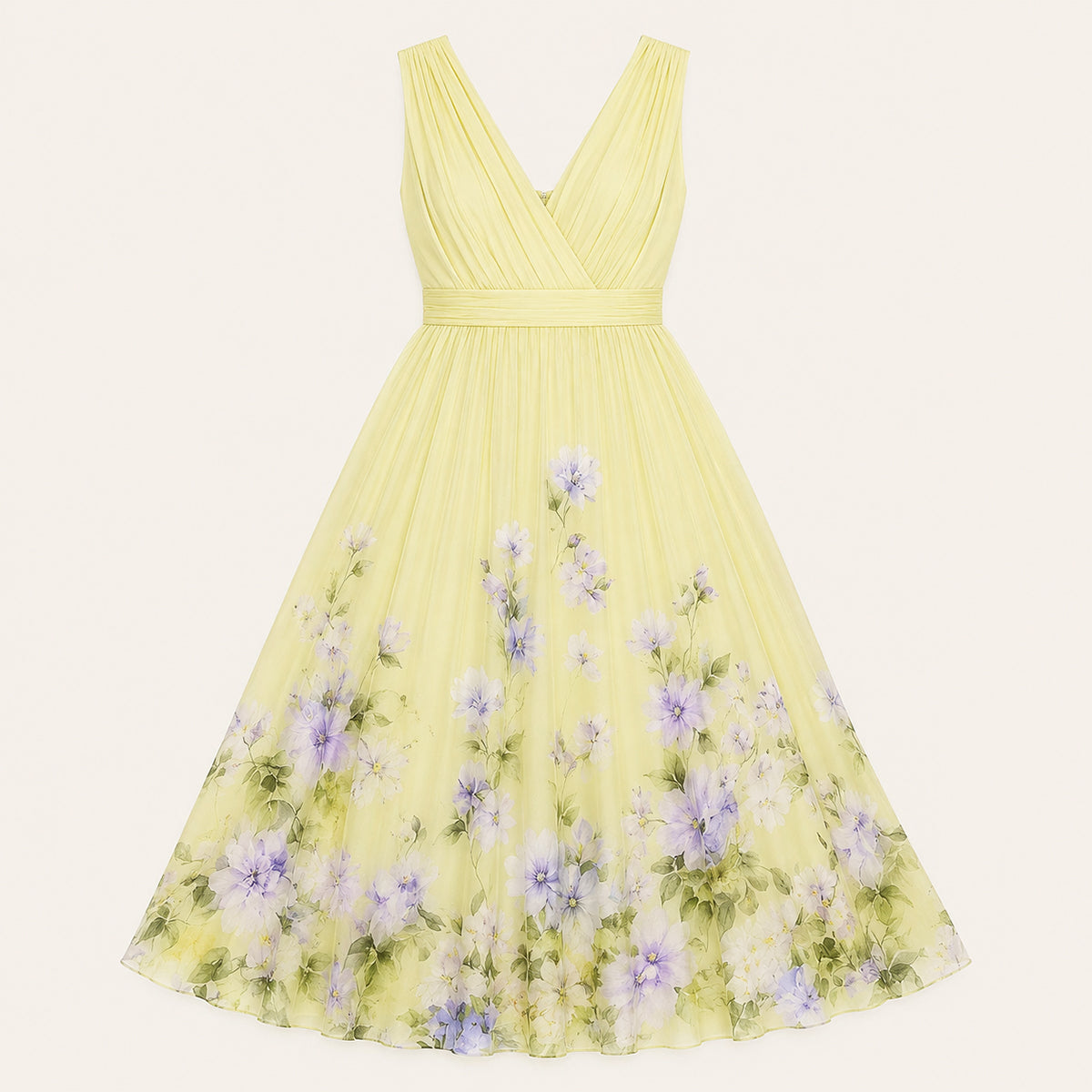 Floral Wedding Guest Maxi Dress