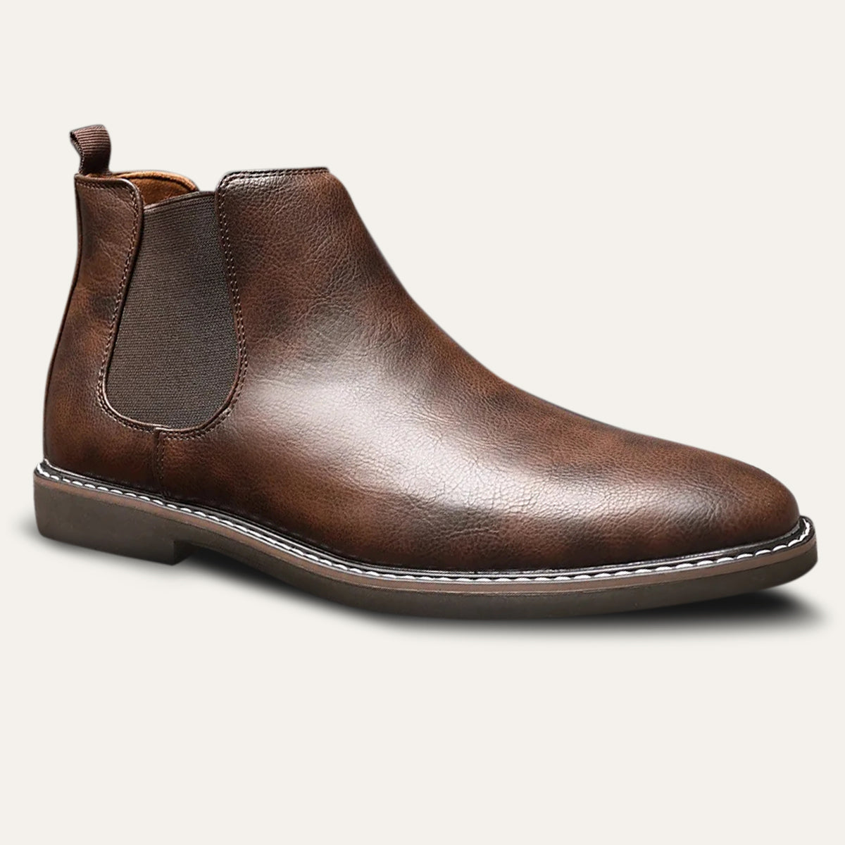 The Fort William Men's Stylish Comfortable Leather Chelsea Boots